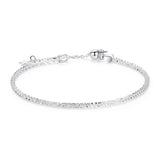 Nouveau Bracelet brillant en argent Sterling 925 pour bébé