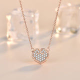 Hot CZ Cloud Gift 925 Sterling Silver Necklace