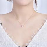 Collier en argent sterling 925 avec cadeau nuage CZ chaud